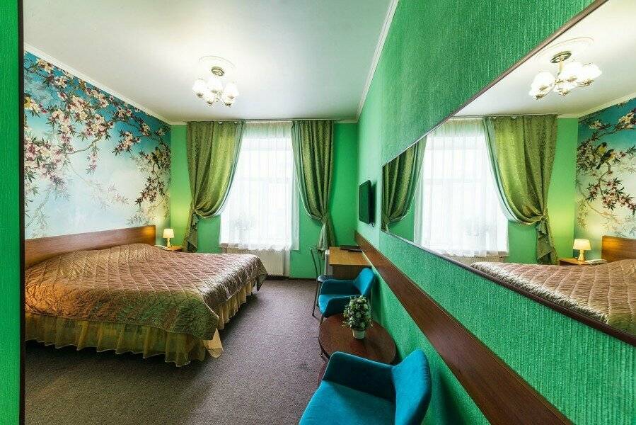 Двухместный номер с 1 кроватью и видом на парк